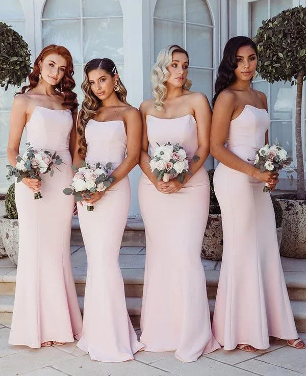 Mermaid Long Bridesmaid Dresses Under 100