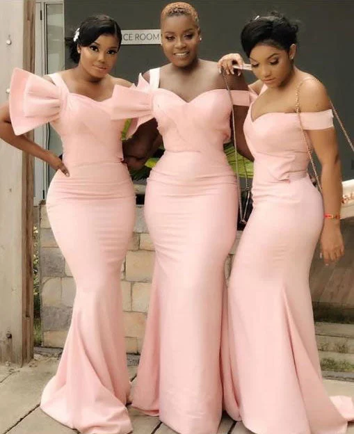 South Africa Mermaid Bridesmaid Dresses for Wedding