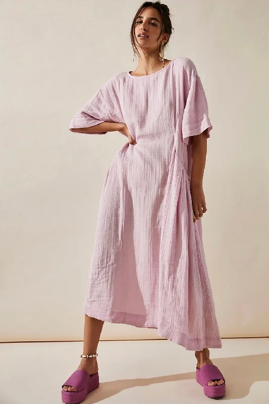 LIGHT COTTON MIDI DRESS ARABELLA