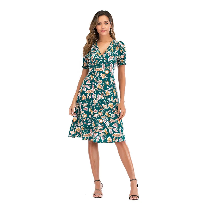 Ivy Floral Tie Dress - FINAL SALE