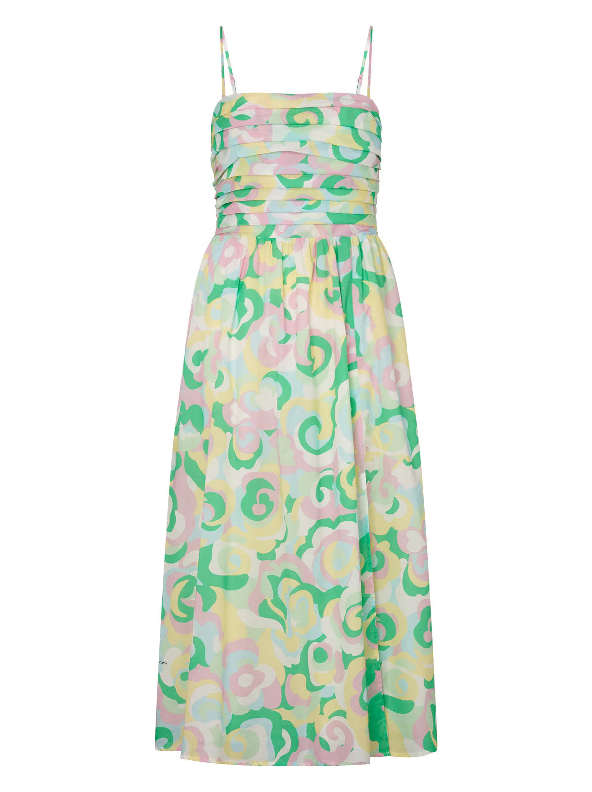 Kitri Genevieve Multi Floral Swirl Midi Dress