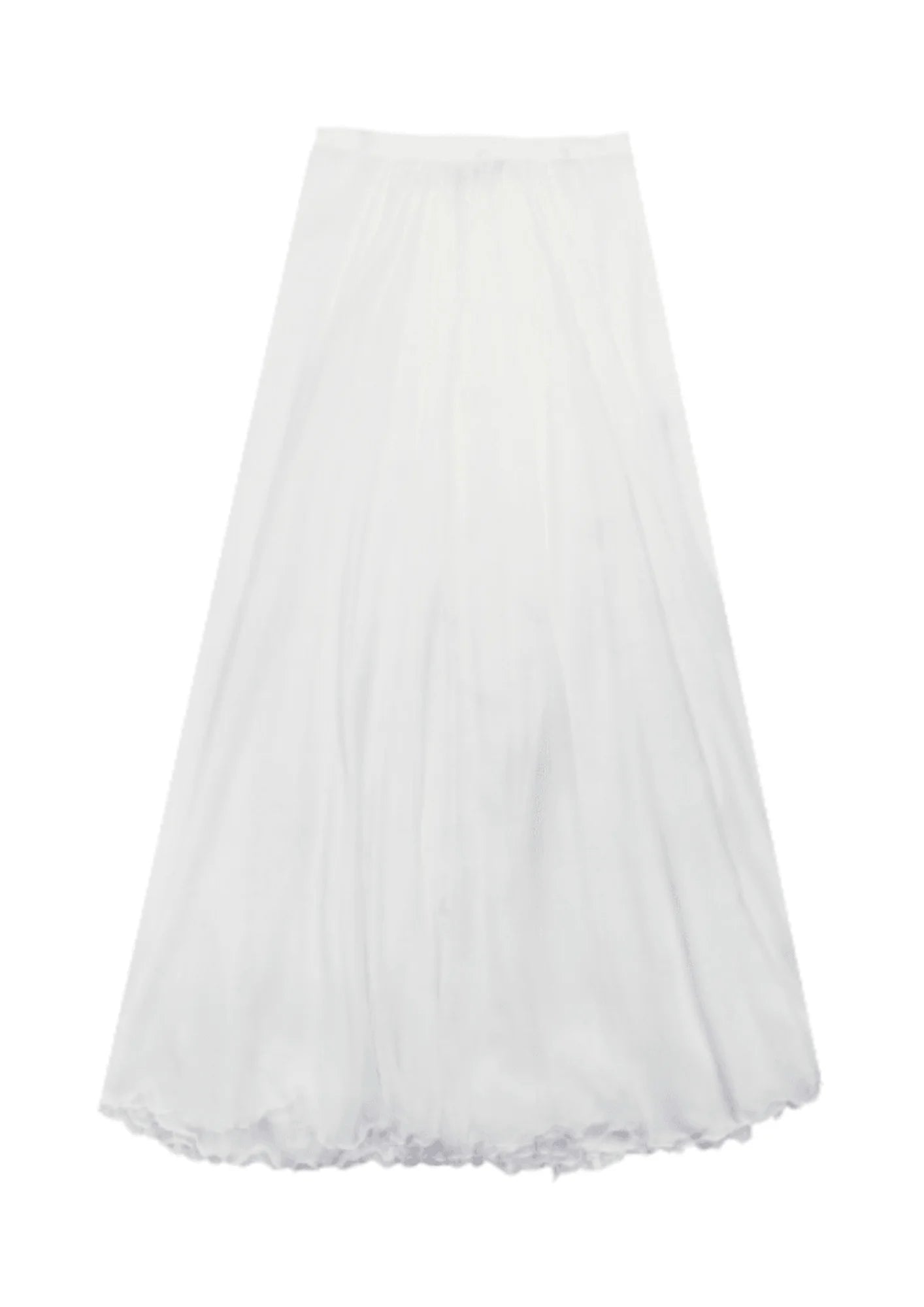 DELIA WHITE WEDDING SKIRT