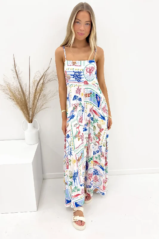 Mischa Midi Dress Mermaids & Cocktails